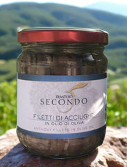 Filetti di acciughe sott’olio | Barattolo da 210 gr.
