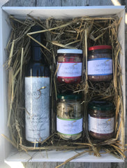 Confezione Regalo con olio EVO e delizie liguri