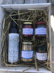 Confezione regalo: Olio EVO & delizie del frantoiano.