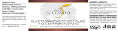 Olive taggiasche denocciolate in olio extra vergine di oliva | Barattolo da 500 gr.