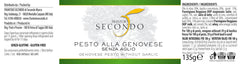 Pesto alla genovese senza aglio | Barattolo da 135 gr.