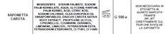 Saponetta all'olio di oliva e carota gr 100