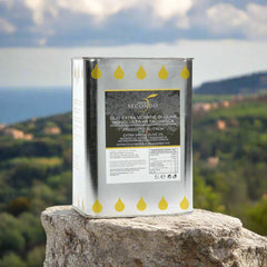 Latta da 5 litri di olio extra vergine di oliva monocultivar taggiasca