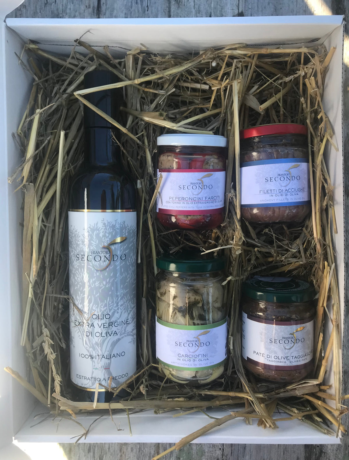 Confezione Regalo con olio EVO e delizie liguri