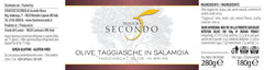 Olive Taggiasche in salamoia | Barattolo da 280 gr.